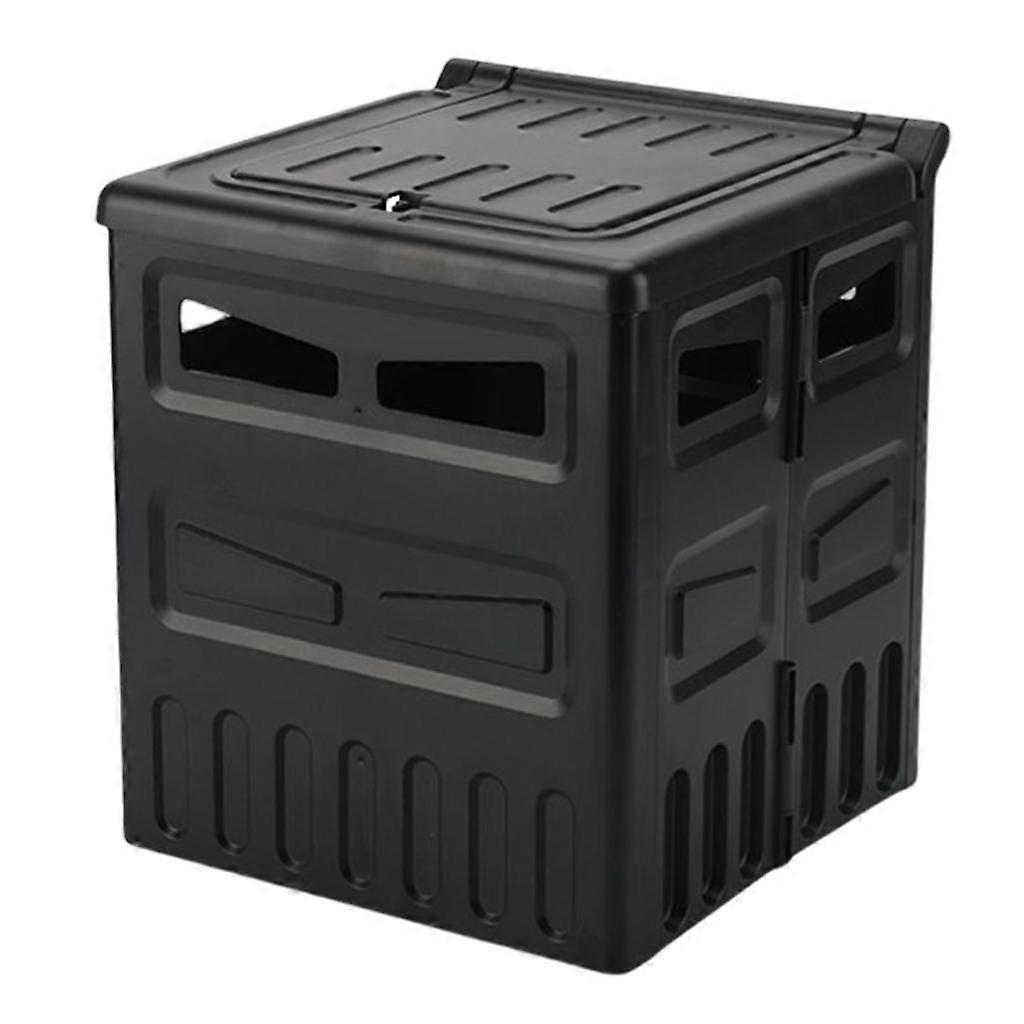 Foldable Portable Toilet Storage Stool with Lid, Portable Car Emergency Toilet