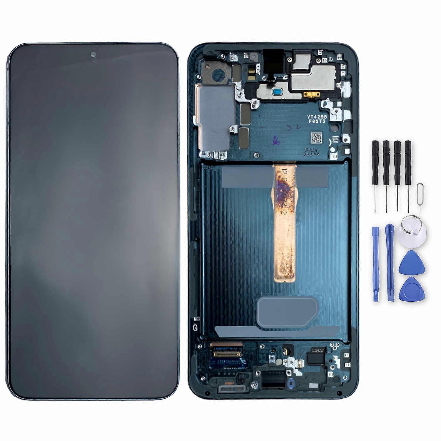 Samsung LCD Display Complete Unit GH82-27500C for Galaxy S22 Plus 5G Green
