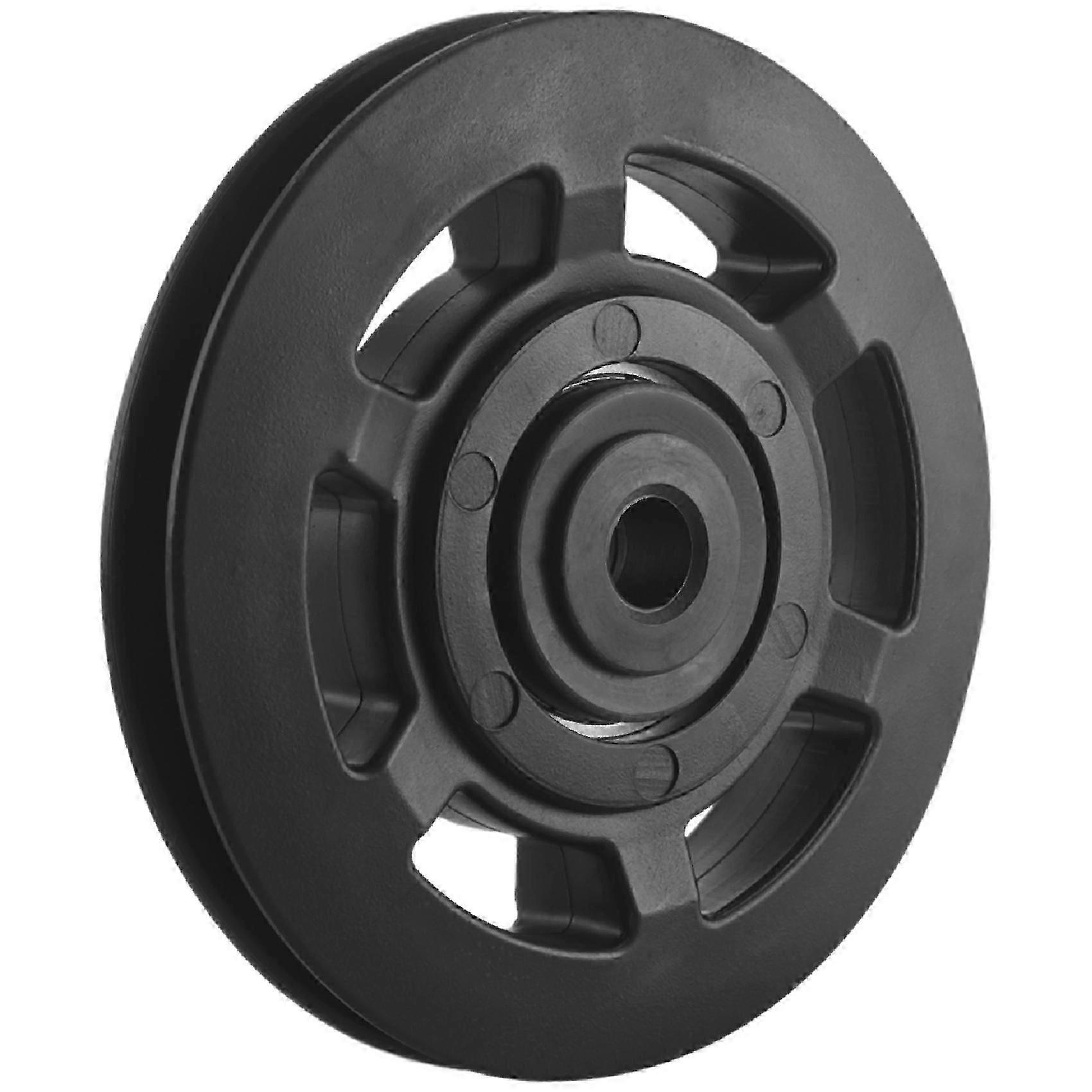 95mm Universal Bearing Pulley Wheel for Gym Equipment - 4Pcs Durable Plastic Pulleys