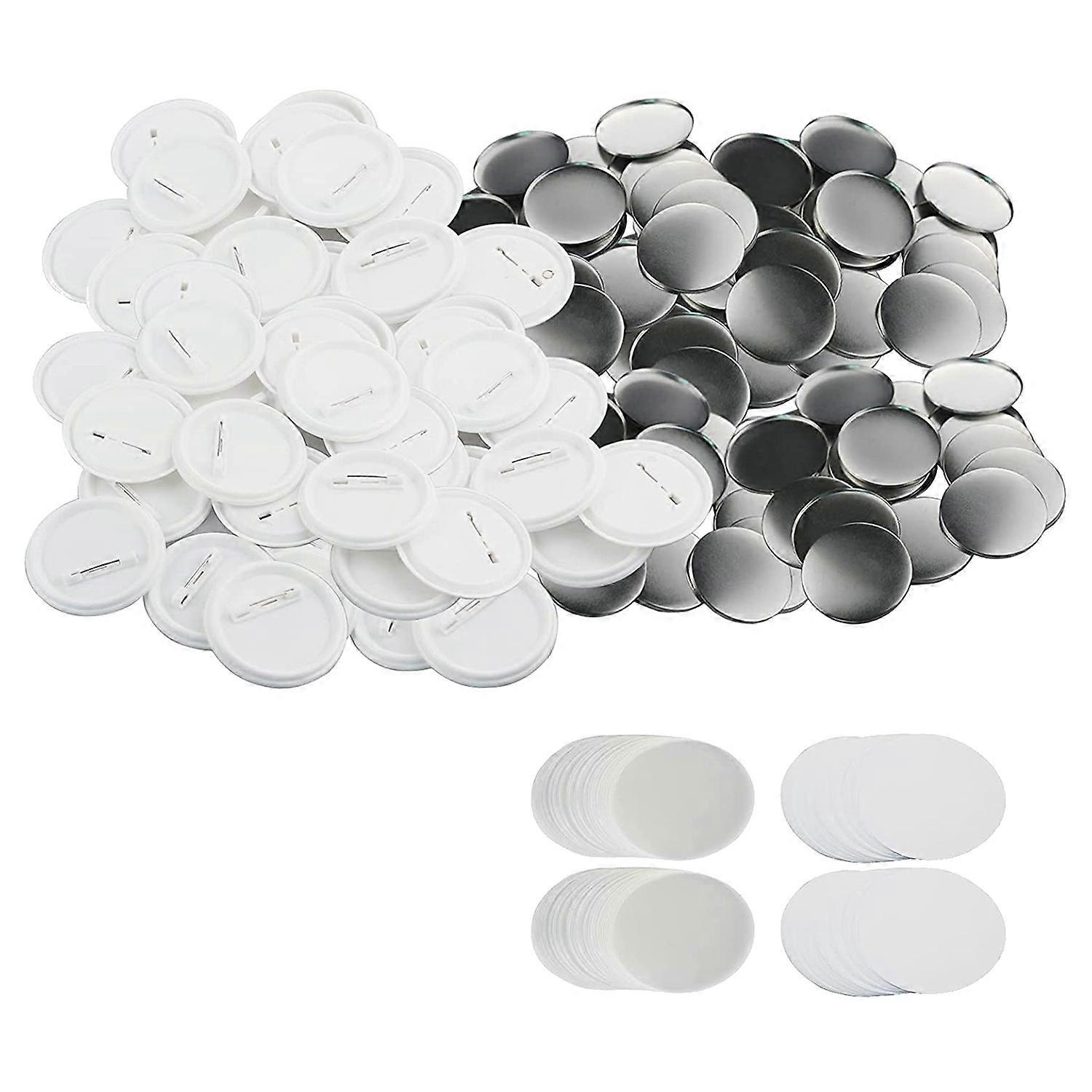 200 Sets 58mm Blank Button Badge Parts for Button Machine 58mm