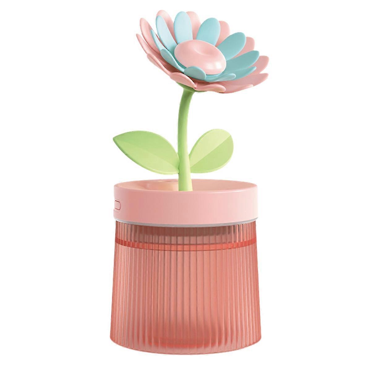 Mist Maker Flower Air Humidifier Pink