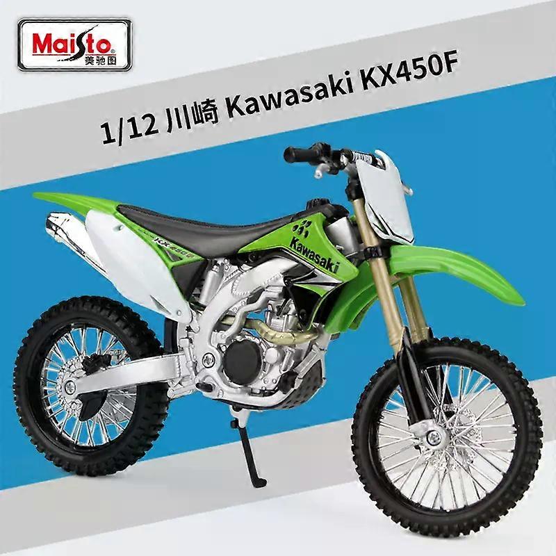 Kx450f Kx 450 F Kx 450f على الطرق الوعرة دراجة نارية سبيكة نموذج لعبة عرض هدية