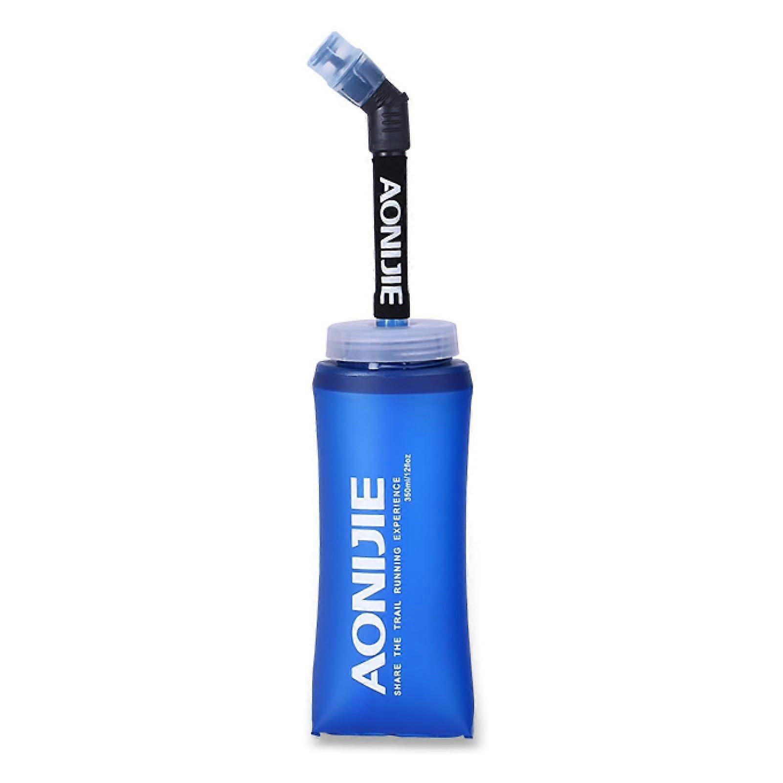 Soft Collapsible BPA Free Water Bottle for Running Hiking Cycling Climbing 250ml 350ml 500ml 600ml Adjustable Sizes