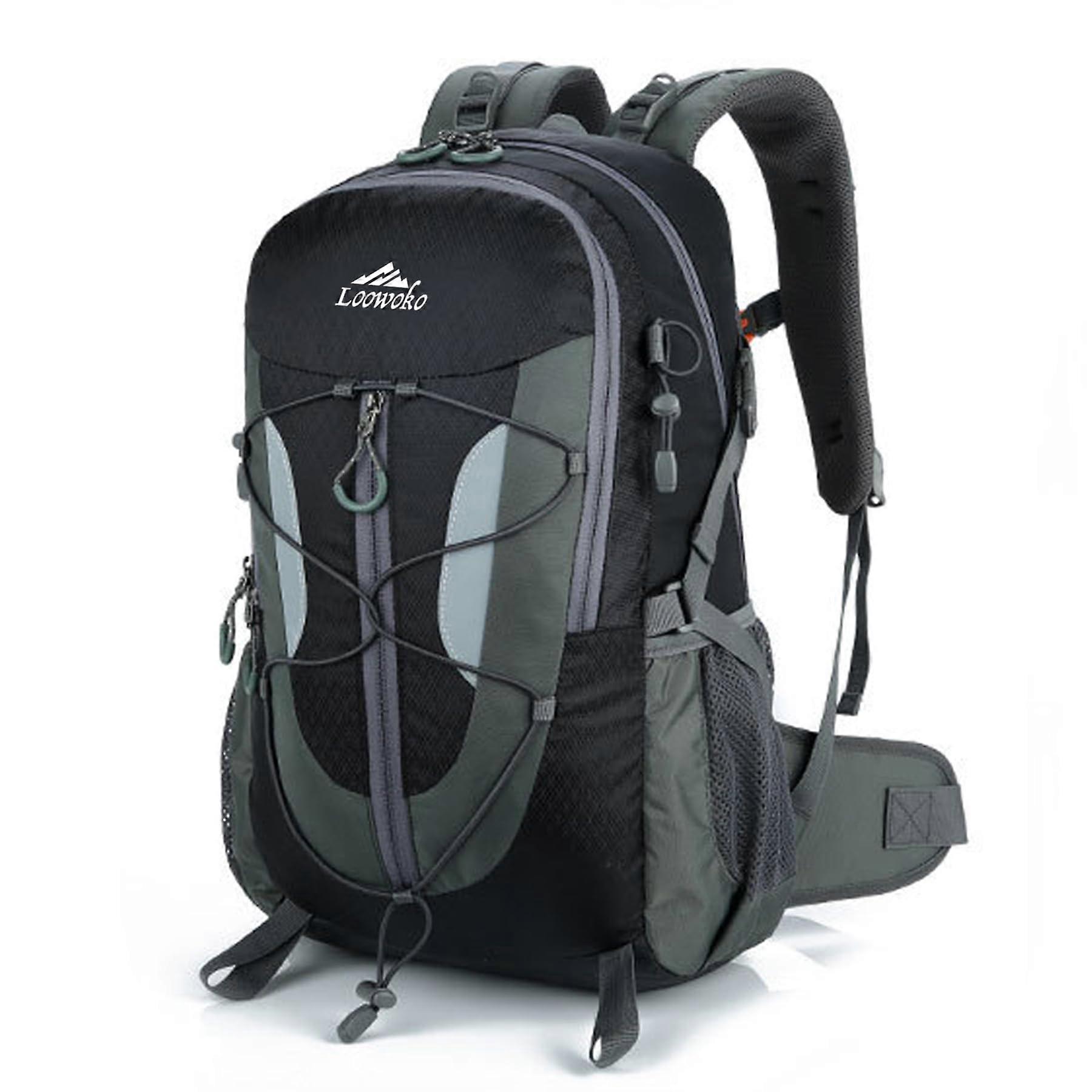 Hiking Backpack for Camping 40L Waterproof Lightweight Travel Pack with Multiple Compartments and Adjustable Straps