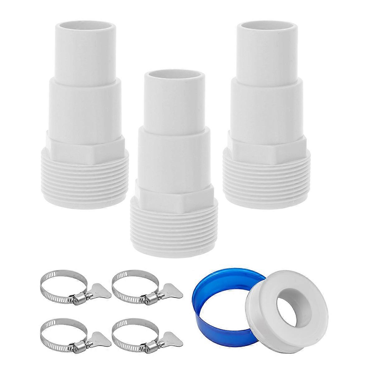 Pool Hose Adapter Replacement Kit for Above-ground Pool Pump, Filter