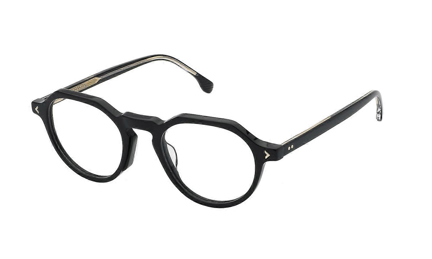 Eyewear Frames Lozza VL4333 0700 Black LUCIDO 50/21/145 MAN
