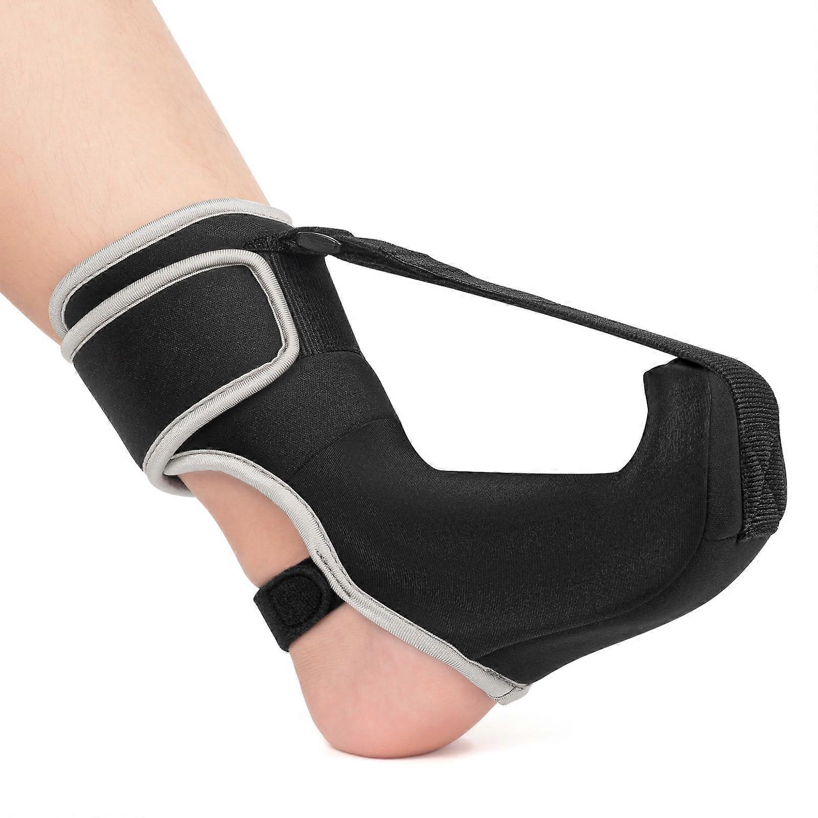 Plantar Fasciitis Night Splint for Achilles Tendonitis Drop Foot and Heel Spur Pain Relief Small Size Adjustable Design