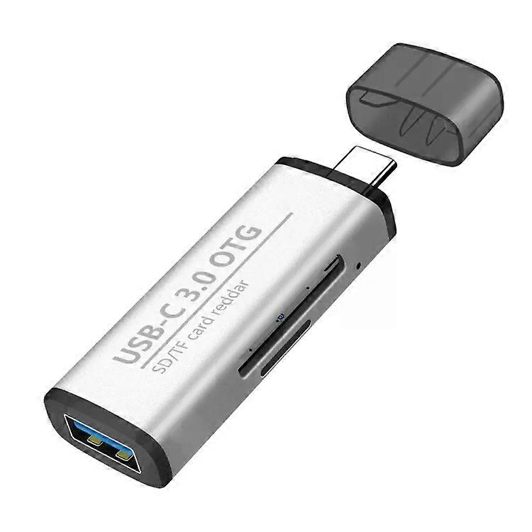 Type-C OTG Adapter-3 in 1 USB 3.0 & SD/TF Card Reader |