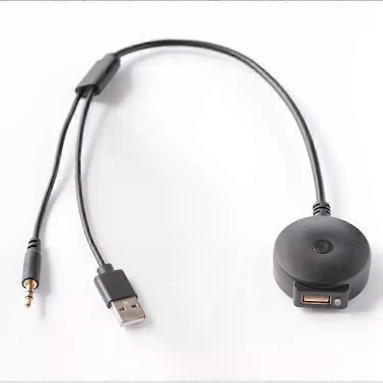 Bluetooth Car Adapter-Universal AUX USB Interface for Stereo Systems