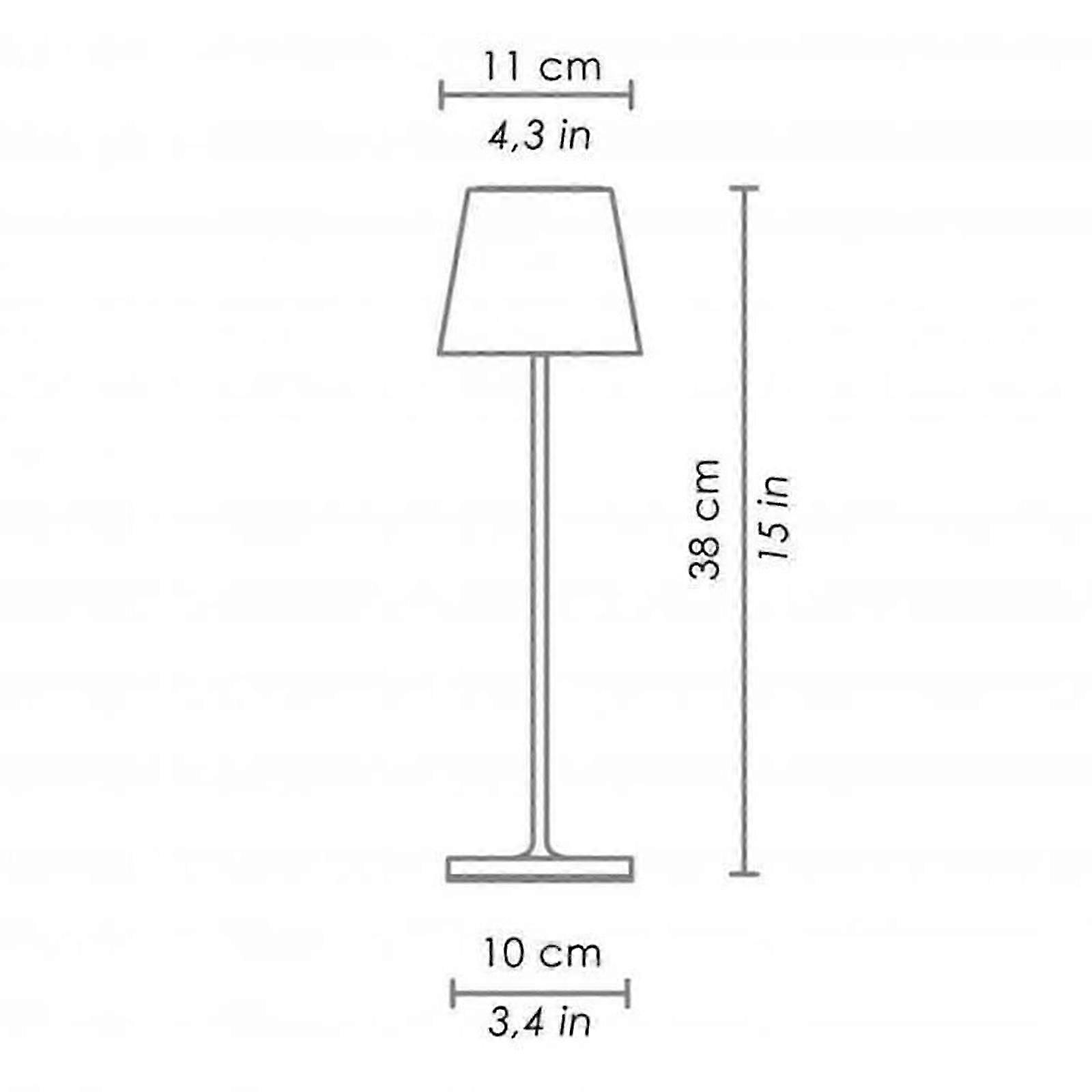 Upgrade Rechargeable Dimmable Cordless LED Table Lamp