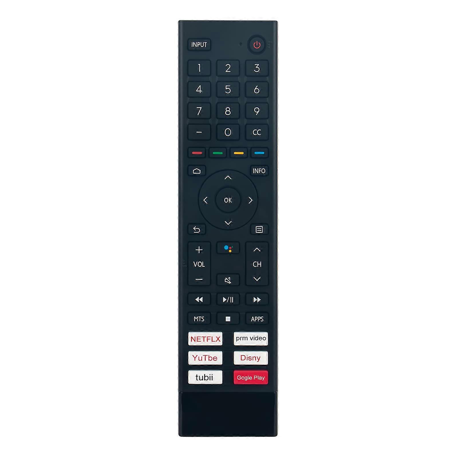 ERF3AA80 Replacement Voice Remote Control for Hisense A4 Series Smart TV 720p Models 32A4H 40A4H 43A4H 32A45FH 32A45HF