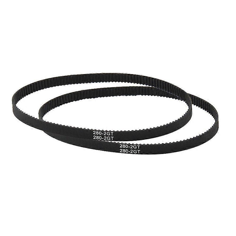 GT2 Closed Loop Timing Belt 110-852mm 6mm Width Rubber Synchronous 3D Printer Parts