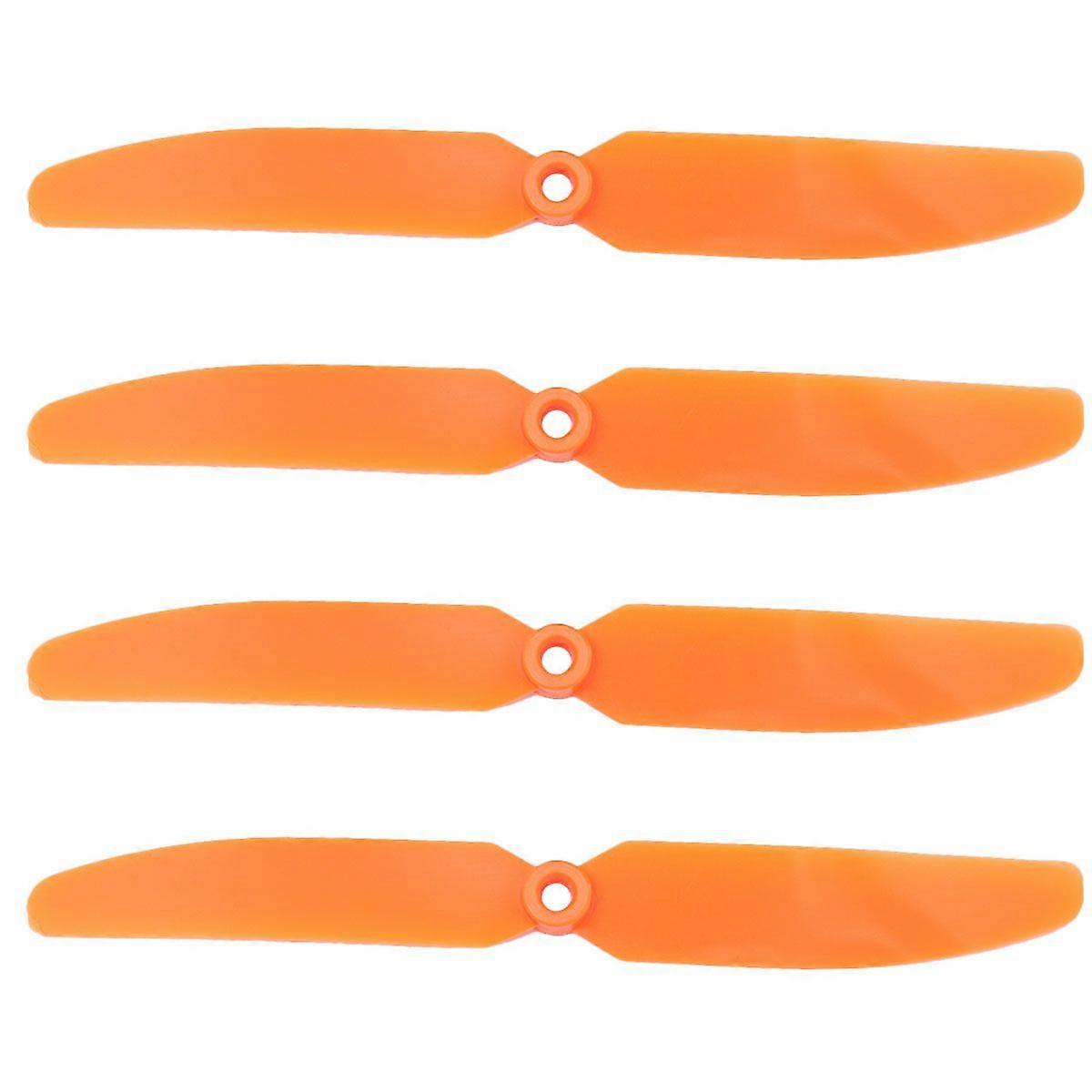 4pcs EP5030ダイレクトドライブ5x3 "RC飛行機航空機用プロペラプロップ(オレンジ)