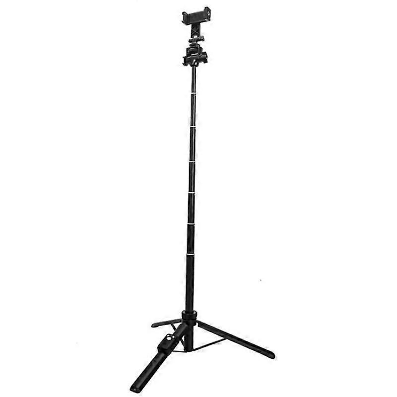 YUNTENG VCT-6688 Bluetooth Selfie Stick Appareil photo Support de téléphone Streaming en direct Trépied extensible