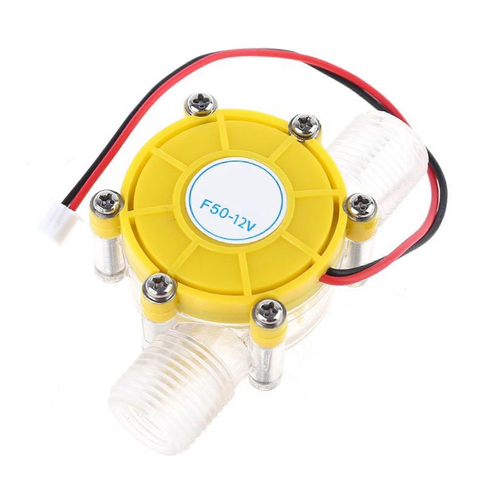 DC 5V/12V/80V 10W Micro Hydro Generator G1/2" Male Thread Water Flow Generator Water for Turbine Generator Household Multicolor