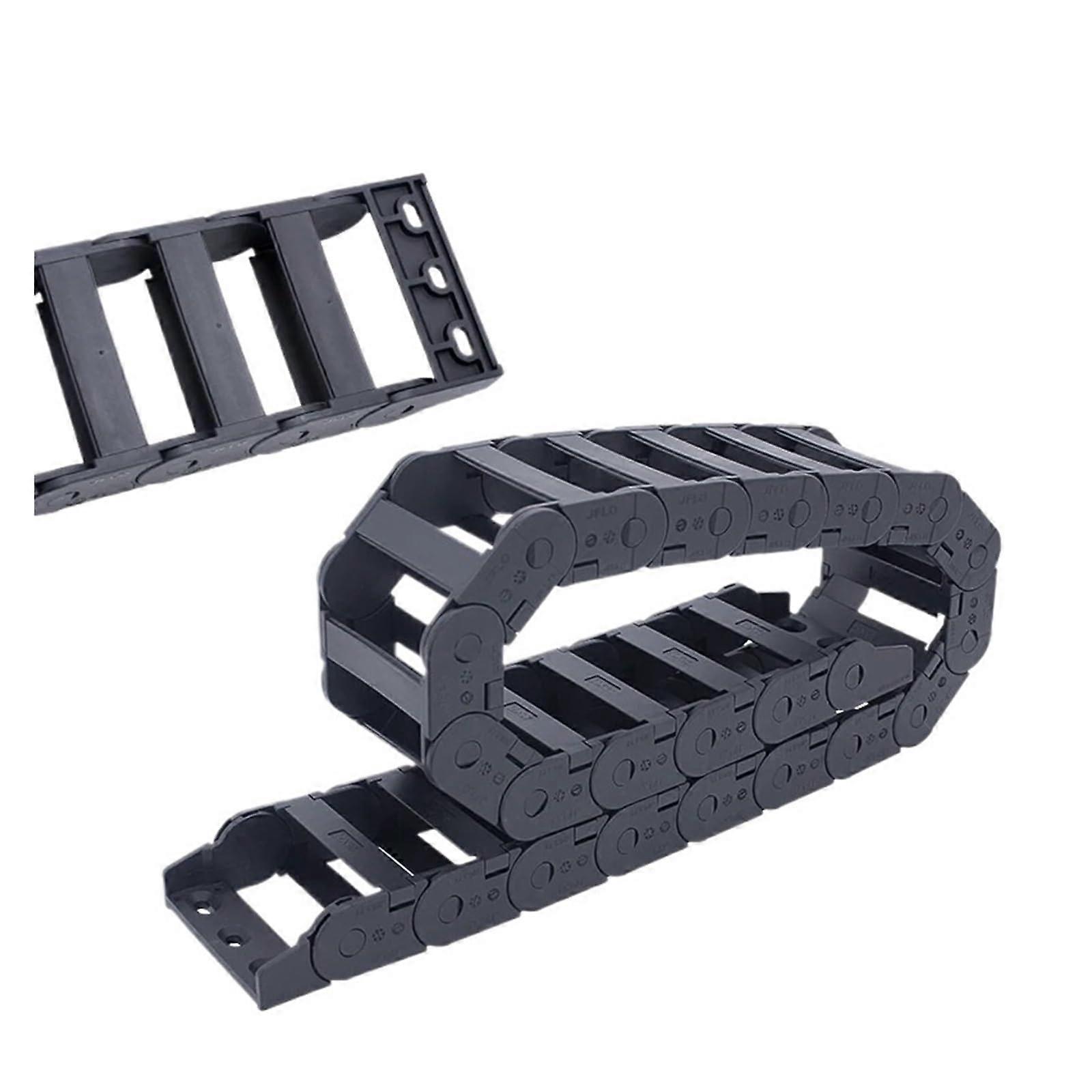 1Meter Cable Drag Chain.Series of Type J25Q.3.NBridge Interior Opening(175mm,25x57 mm)