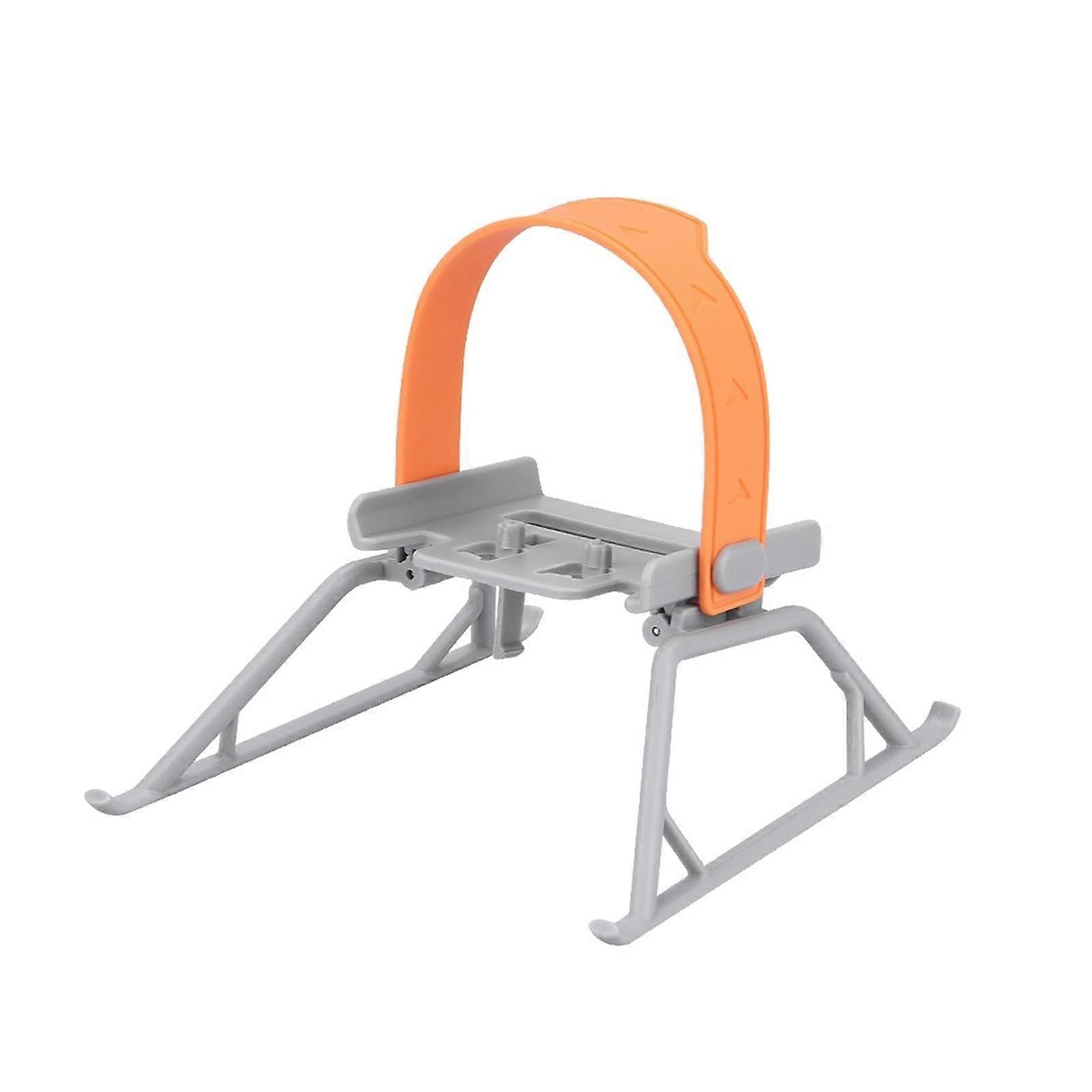 for DJI Mini 4 Pro Landing Gear Foldable Tripod Stand Heighten Mount Holder Leg Increase Drone Elevating Mini 4 Pro Accessories(Orange)