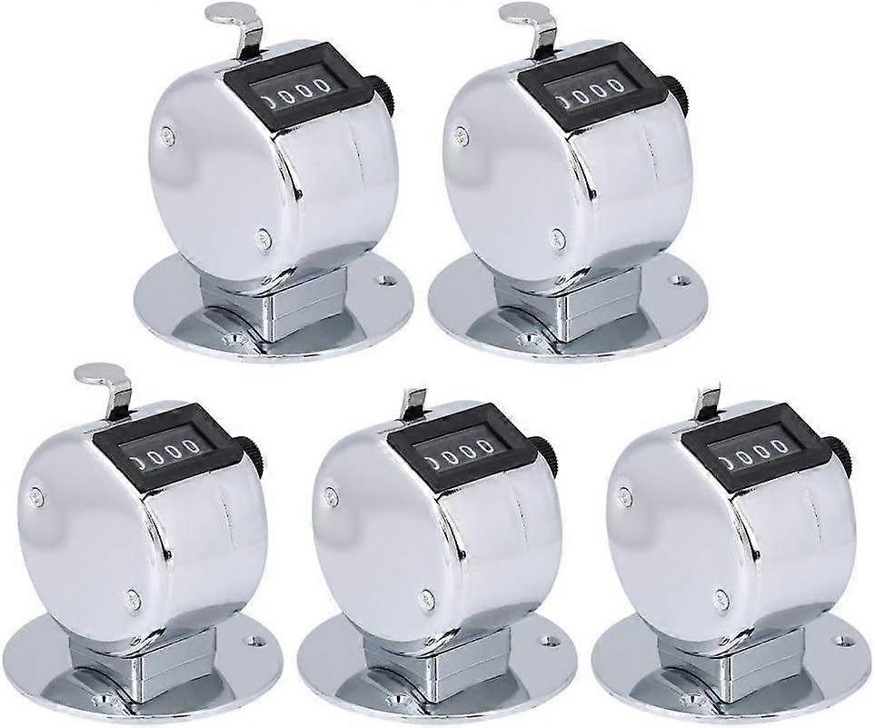 4 digit handheld counter, metal case, handheld counter for games and golf