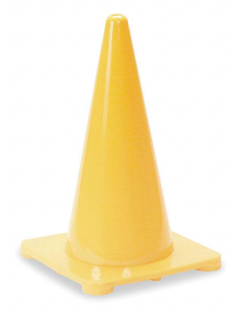 Traffic Cone, In.Yellow 18