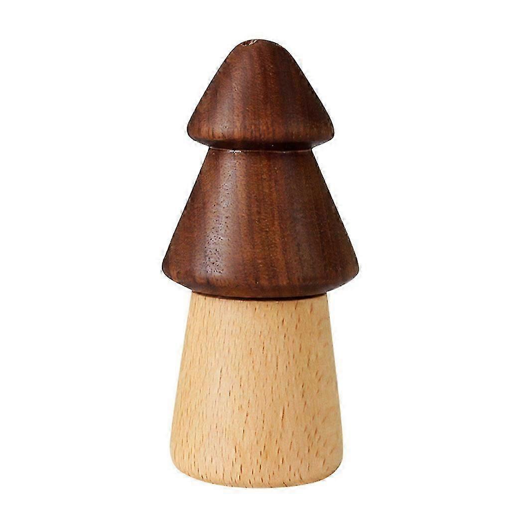 المسواك الخشبية موزع حامل مربع حاوية ديكور لطيف لمطعم فندق المنزل