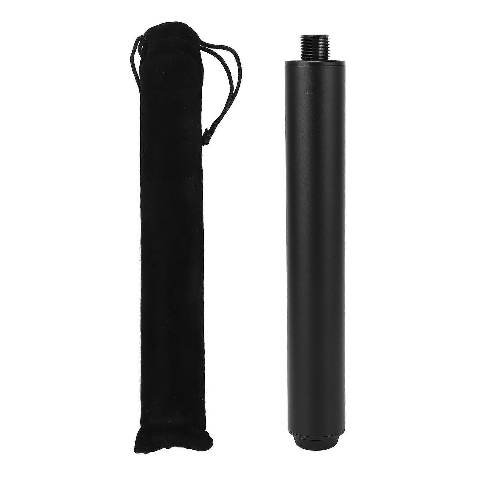 Inch Pool Cue Extension with Rubber Backstop, Aluminum Billiard Cue Extension Accessory