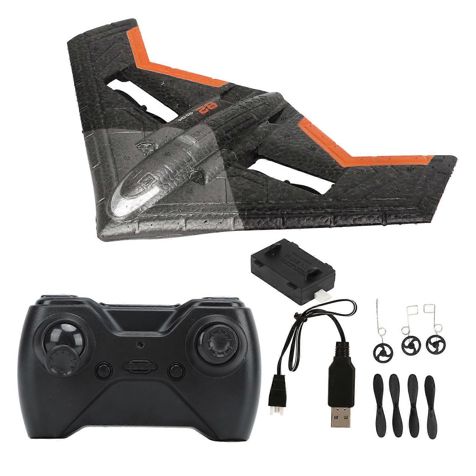 2.4Ghz RC Glider Airplane Model Collision Resistance Glide Remote Control Aircraft Toy for Kids