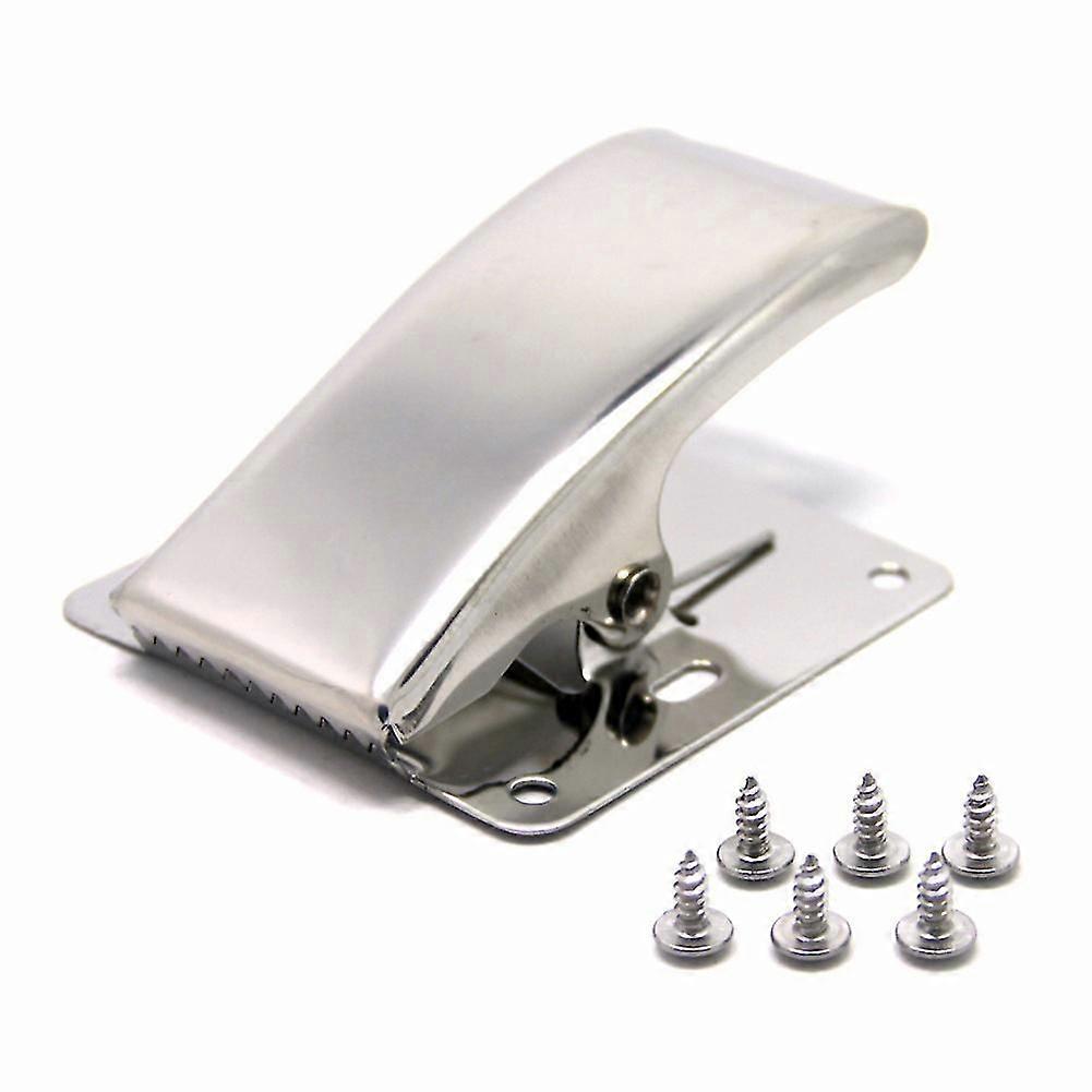 Rustfritt stål filet klemme fisk haleklemme for rengjøring av brettfiskeverktøy