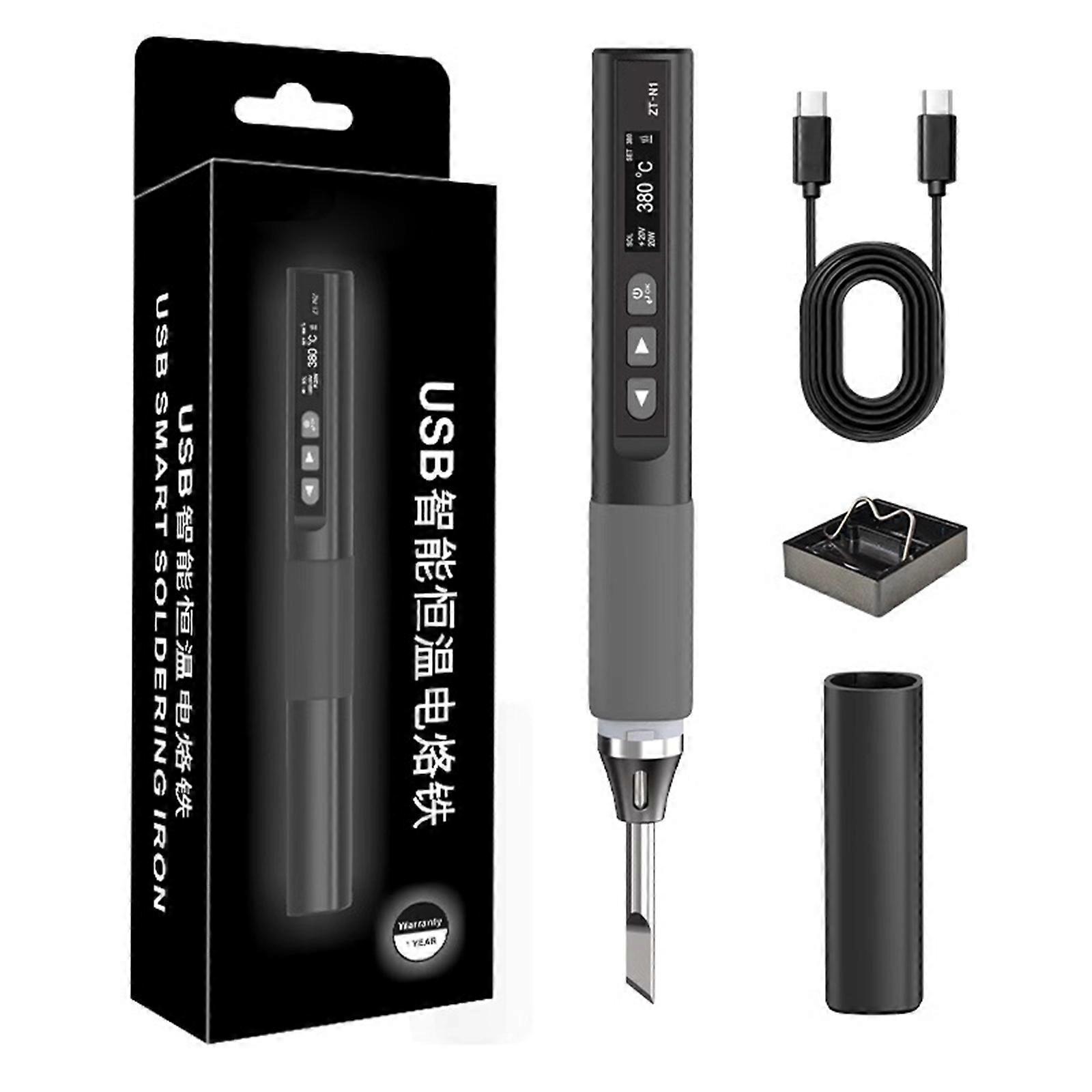 Portable 96W Electric Soldering Iron Smartly Thermostat Technology for Quick Heat Up and Welding Widely Applications
