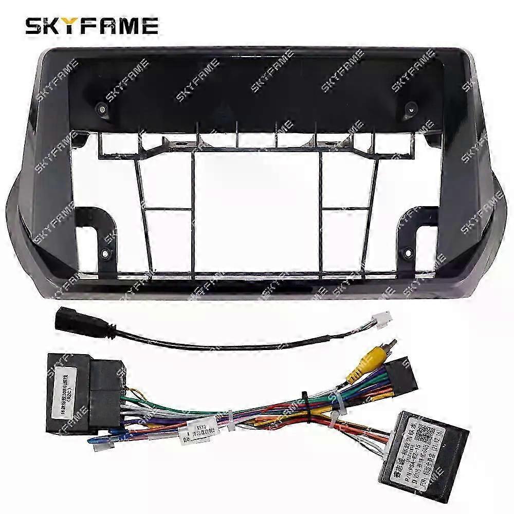 Applies to Car Frame Fascia Adapter Canbus Box Decoder Android Radio Dash Fitting Panel Kit Suitable for Peugeot 2008 P24 Peugeot 208 P21