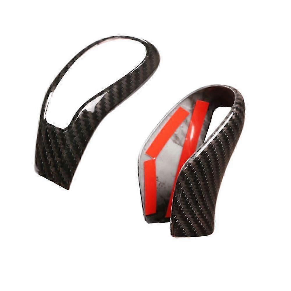 Car Gear Shift Handle Buttons Cover Stickers Gear Shift Knob Trim for XC60 S60 V40 S80