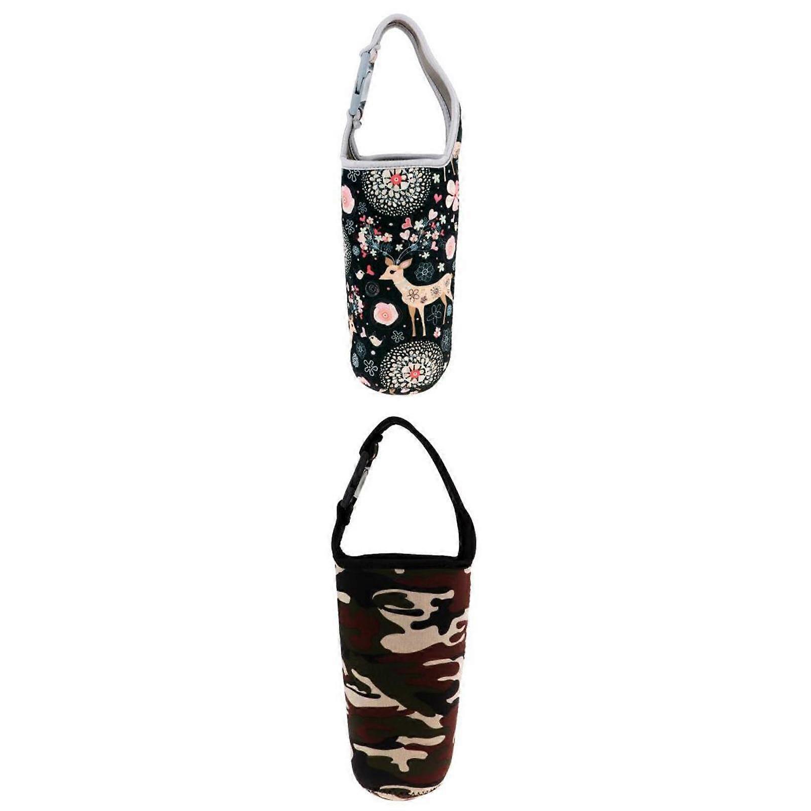 2x Pouzdro na nosič termohrnku pro 30oz vakuový rybářský izolovaný hrnek