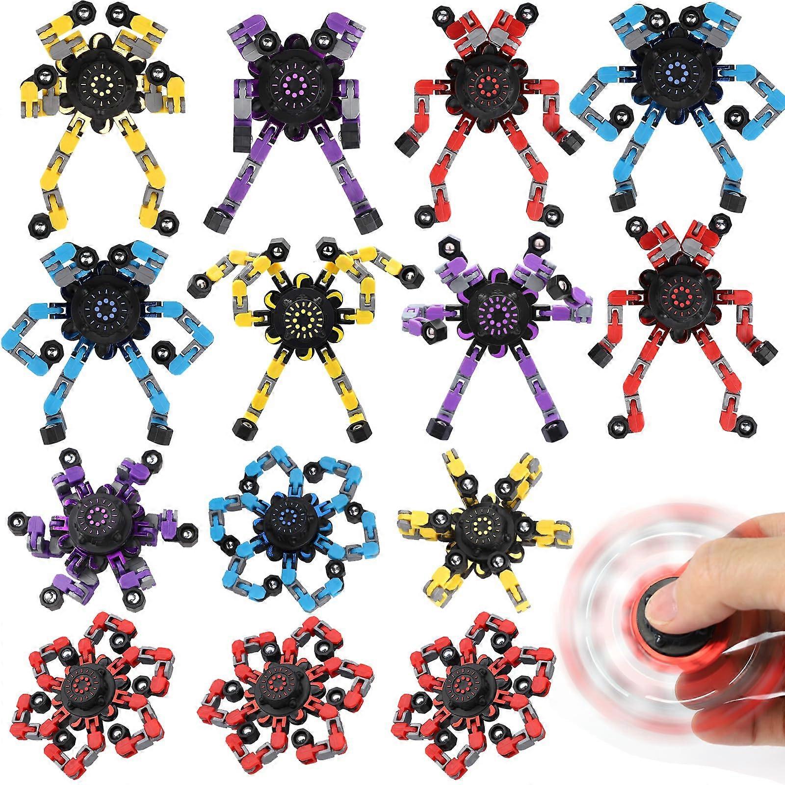 20 PCS Transformable Fidget Spinners for Kids Adults Stress Relief Ref: 9093