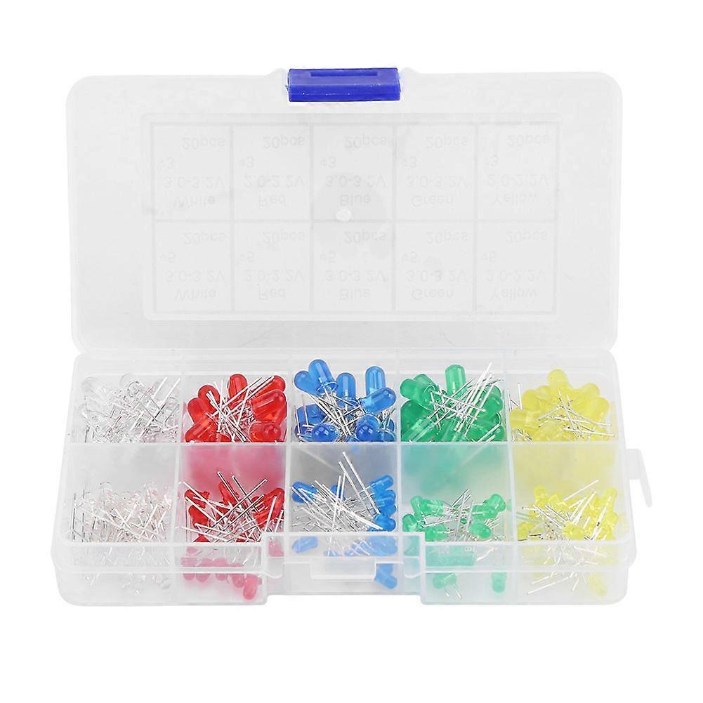 High quality  200pcs 3mm 5mmLED diodes transistors set