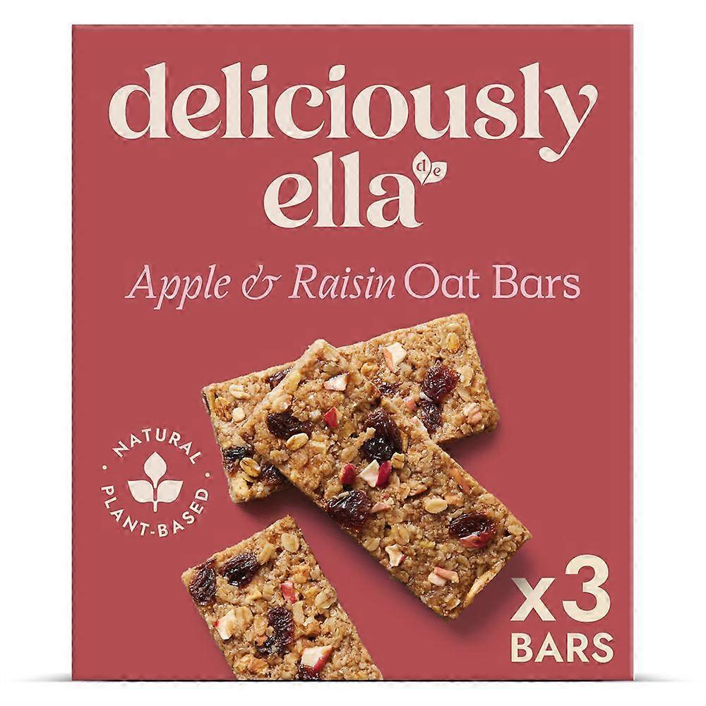 Deliciously Ella Apple Raisin and Cinnamon Oat Bar Multipack (3 x 50g)