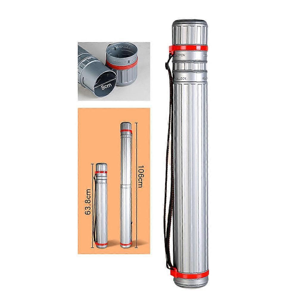 Stretchable Art Tube Portable Drawing Paper Storage Cylinder for Sketching and