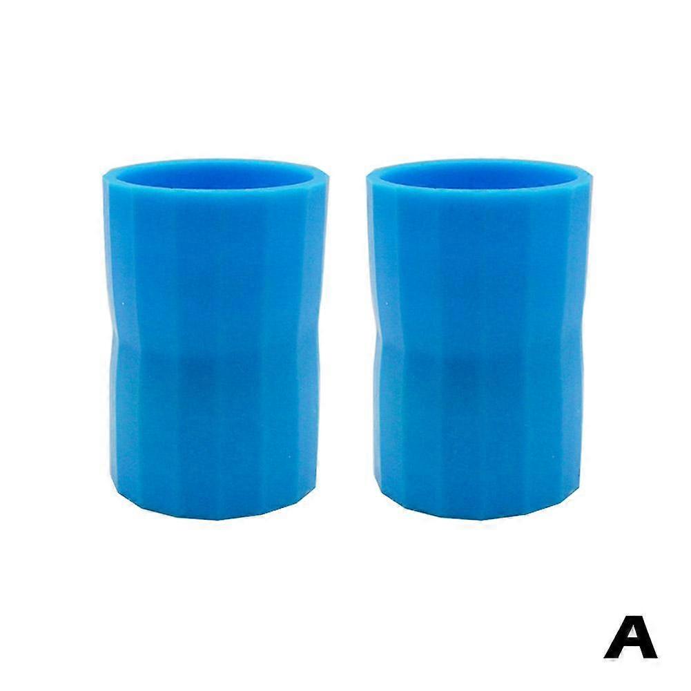 2pcs blue (A) $ tornado magic props magic connector leaking hourglass water science experiment connector vortex demonstration