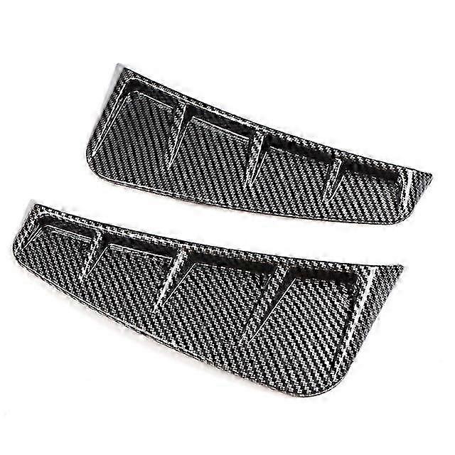 Universal Automotive Side Wing Leaf Panel Accessories Side Air Outlet Trim Flow Hood Exterior Style Decorative Vehicle Decal