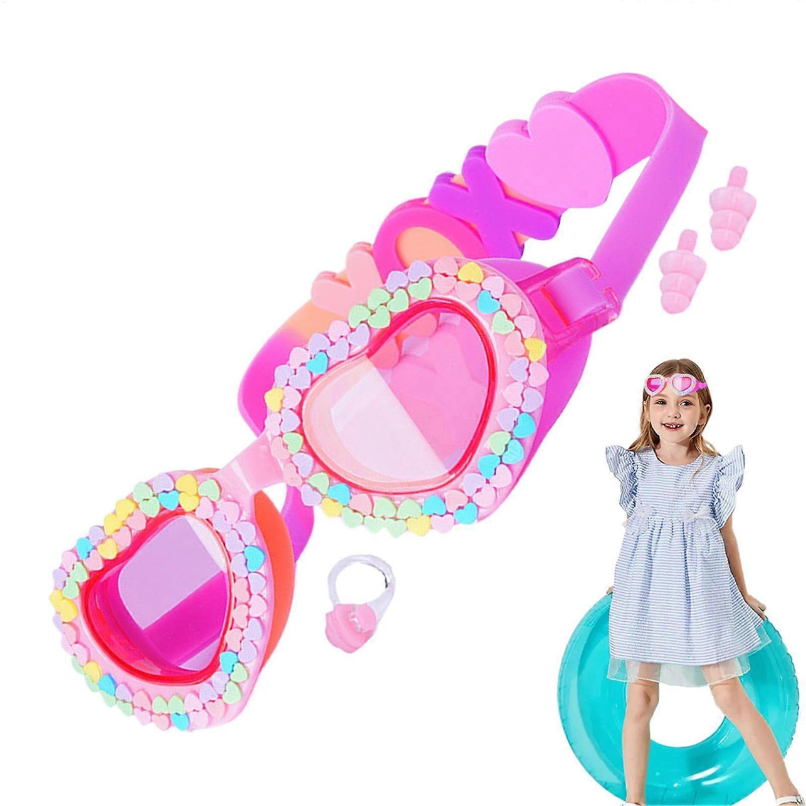 HD diving goggles for nose clips, ear plugs swimming set