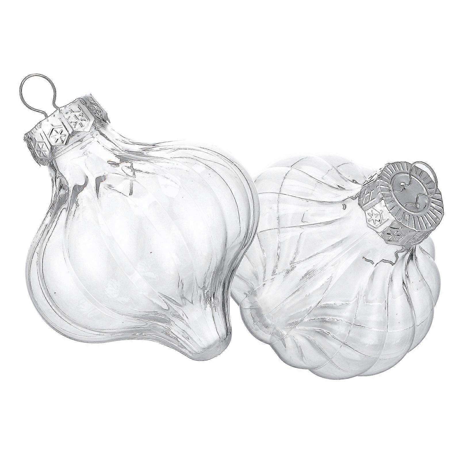 Decorative Empty Ornaments for Christmas, Robust Plastic Build, Family Entertainment