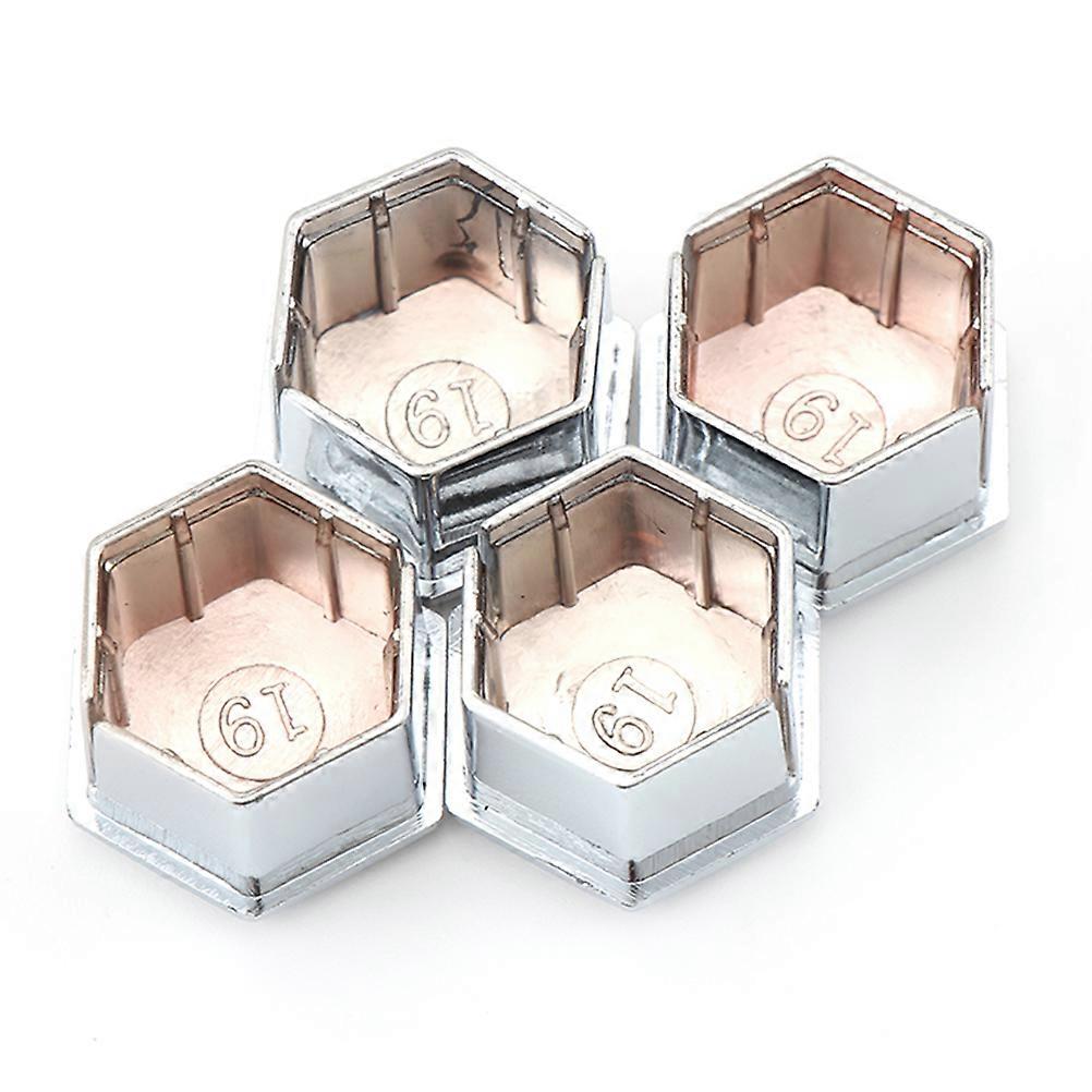 Bolts Protective Caps Hexagonal Lug Nut Cover Car 10Set