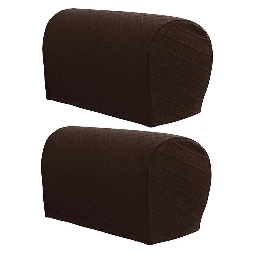 Armrest Covers, 2 Pieces Arm Caps for Sofa Couch, Stretch, Removable, Machine