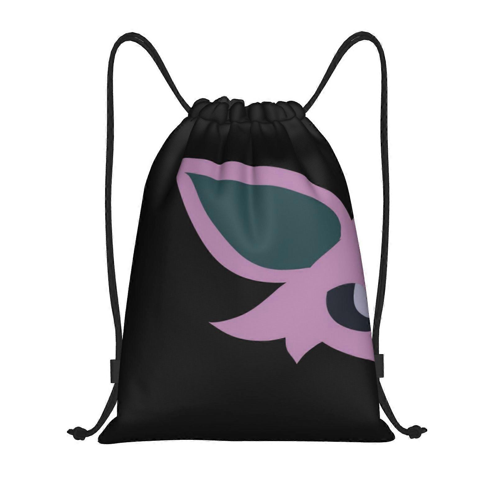 h131 Black Cat with Glow Stripe Canvas double shoulder backpack handles heavy use with no hassle m131