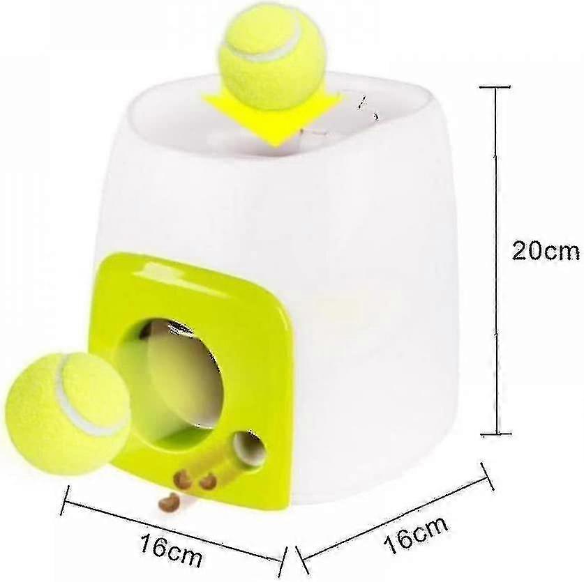 Aleko Automatic Dog Ball Launcher - Interactive Ball Thrower for Dogs