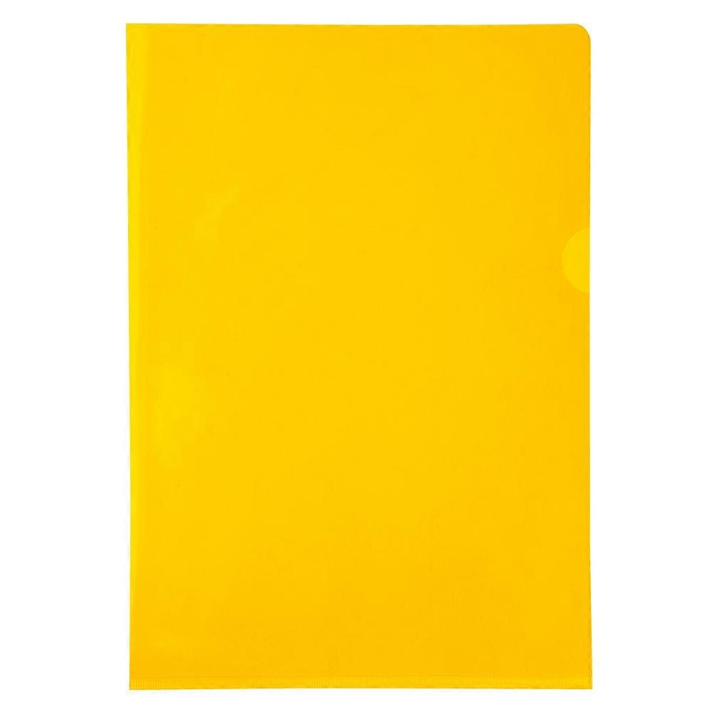 Exacompta 660535E 10x 10 DOSS. UÑERO PVC 13,5/100 AMARILLO