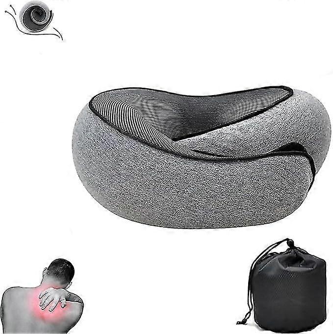 Memory Foam Travel Neck Pillow for Aircraft, 2024 Design