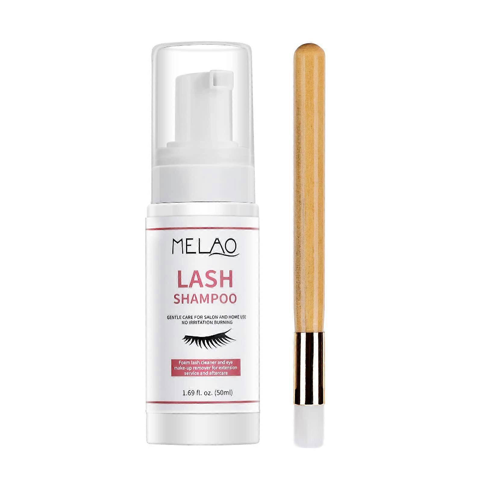 Paraben & Sulfate Free Eyelash Extension Cleanser Eyelid Foaming Cleanser Lash Foam Shampoo for Extensions Oil