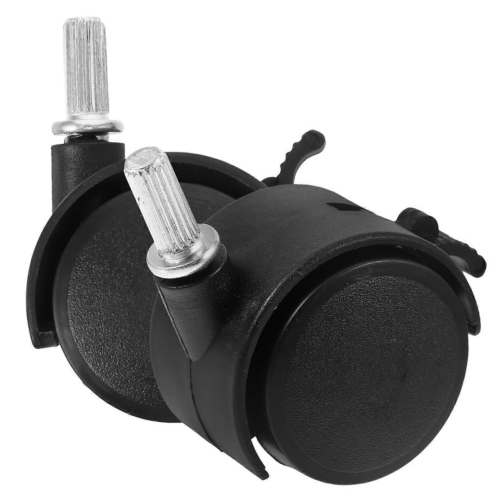 Brake Equipped Caster Wheel Suitable for Drying Racks and Utility Carts