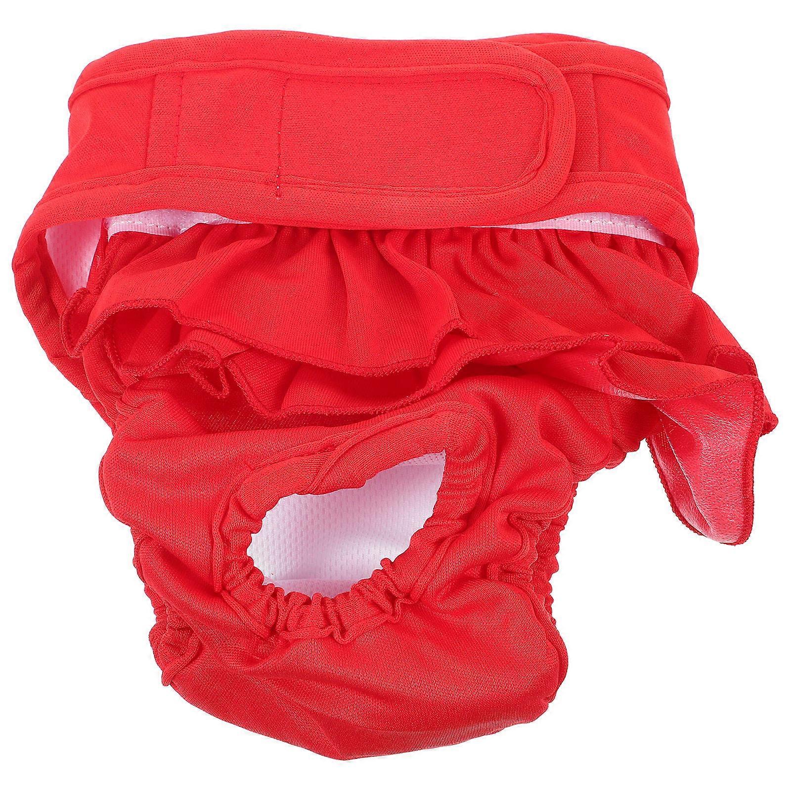 Female Dog Diapers Reusable Pet Panties For Pet Owners Parturition Breathable 1Set