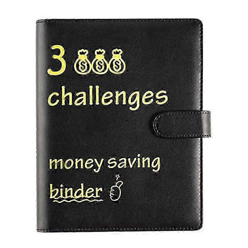 Money Saving Binder with 100 Envelopes A5 Budget Planner Book Colorful Challenge Sheets Cash Envelop YGWL