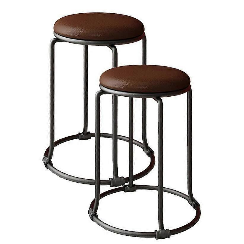 stackable chairs, stackable stools, creative round stool black dining stool